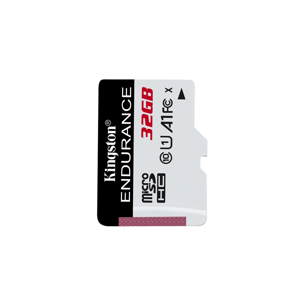 Kingston Technology High Endurance, 32 Go, MicroSD, Classe 10, UHS-I, 95 Mo/s, 30 Mo/s SDCE/32GB