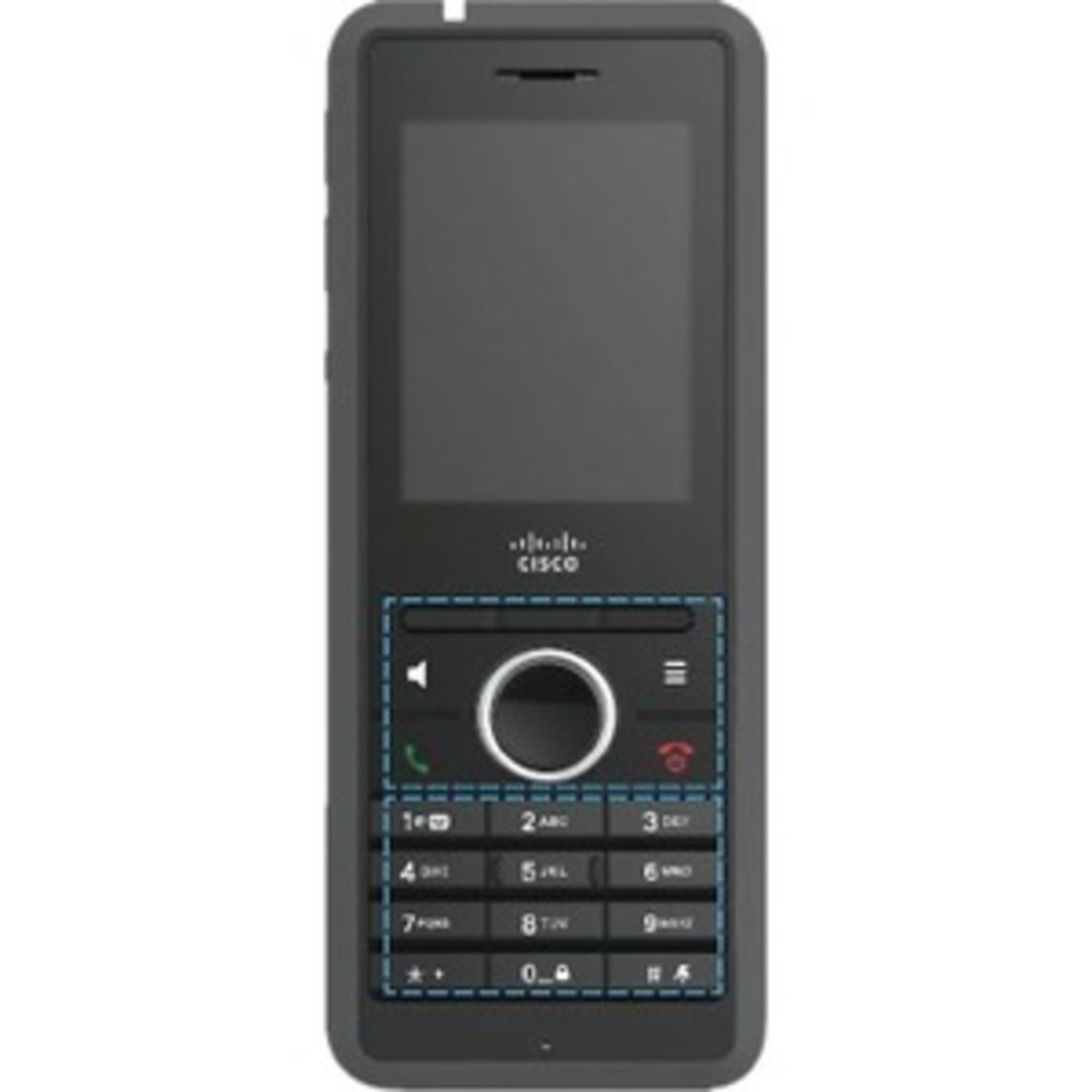 Cisco 6825, Tlphone IP, Noir, Combin filaire, Polycarbonate, LED, 5,08 cm (2') CP-6825-3PC-CE-K9=
