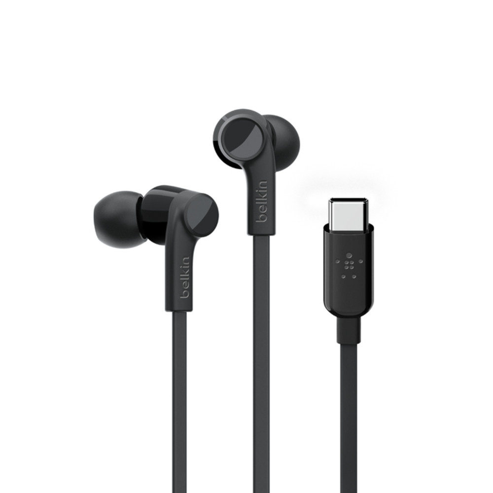 Belkin ROCKSTAR, Avec fil, Appels/Musique, Écouteurs, Noir G3H0002BTBLK