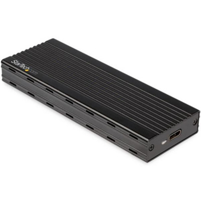 StarTech.com Boîtier disque dur externe USB 3.1 Type C vers SSD M.2 NVMe, Enceinte ssd, M.2, M.2, 10 Gbit/s, Connectivité USB, Noir M2E1BMU31C