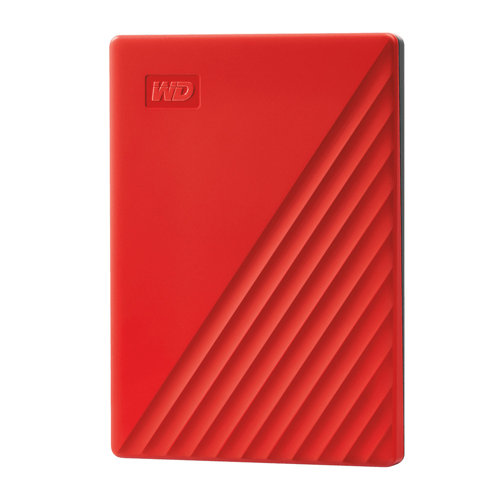 Western Digital My Passport, 2000 Go, 2.5', 3.2 Gen 1 (3.1 Gen 1), Rouge WDBYVG0020BRD-WESN