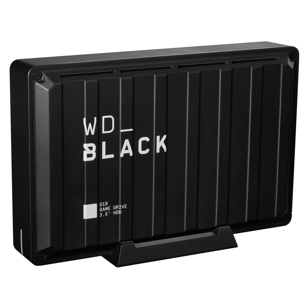 Western Digital D10, 8000 Go, 3.2 Gen 2 (3.1 Gen 2), 7200 tr/min, Noir, Blanc WDBA3P0080HBK-EESN