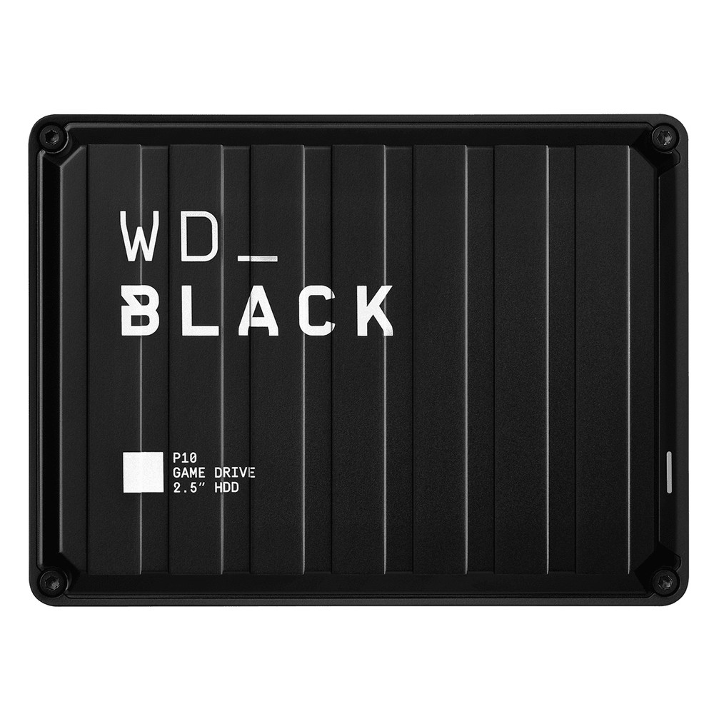 Western Digital P10 Game Drive, 5000 Go, 2.5', 3.2 Gen 1 (3.1 Gen 1), Noir WDBA3A0050BBK-WESN