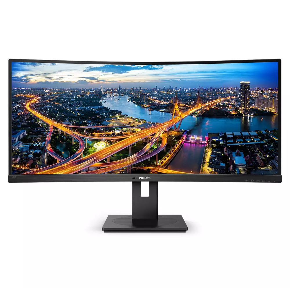 Philips Moniteur incurvé 345B1C 86 cm 34 Pouces HDMI DisplayPort hub USB 3440 x 1440 100 Hz FreeSync Temps de réponse de 5 ms - vue 8