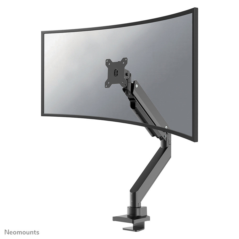 NEOMOUNTS BY NEWSTAR Neomounts support de bureau a pince pour ecran incurve, Pince/boulon, 18 kg, 25,4 cm (10'), 124,5 cm (49'), 100 x 100 mm, Noir NM