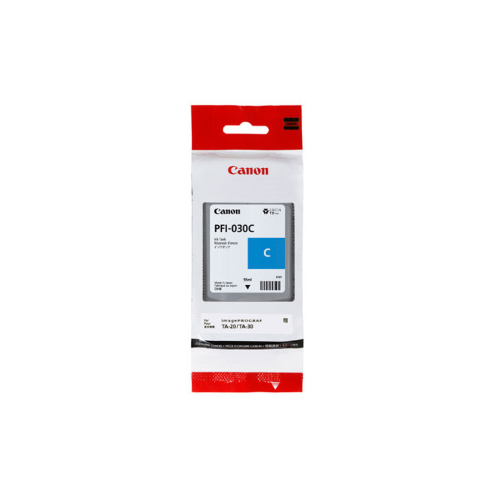 Canon PFI-030C, Encre à pigments, 55 ml, 1 pièce(s) 3490C001