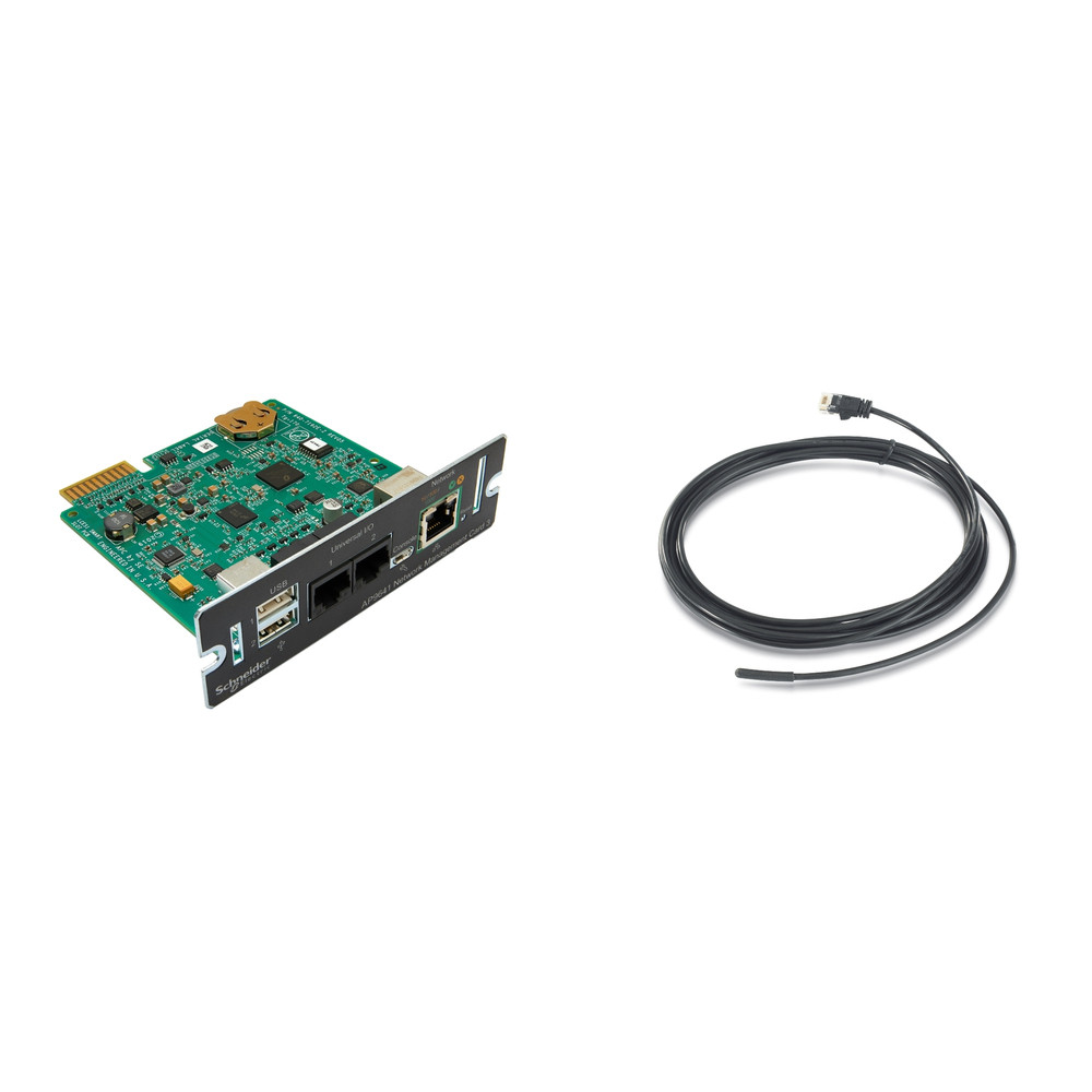APC UPS NTWK MGMT CARD POWERCHUTE, Avec fil &sans fil, SmartSlot AP9641