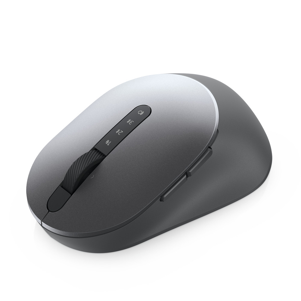 DELL MS5320W, Droitier, Optique, RF Sans fil + Bluetooth, 1600 DPI, Gris, Titane MS5320W-GY