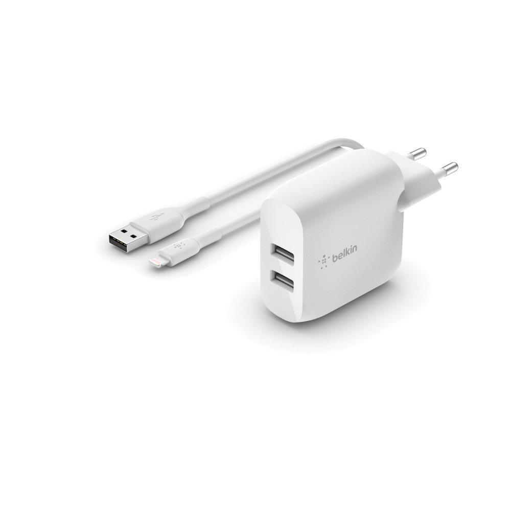 Belkin WCD001VF1MWH, Intérieure, Secteur, 4,8 A, 1 m, Blanc