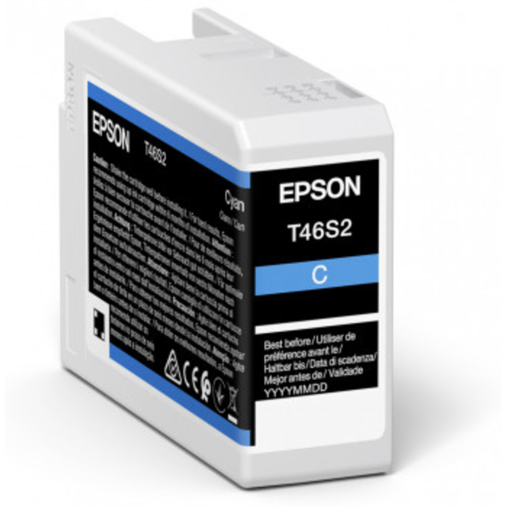 Epson Singlepack Cyan T46S2 UltraChrome Pro 10 - vue 7