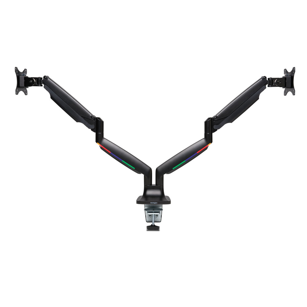 Kensington Bras double écran SmartFit One-Touch, Pince, 9 kg, 33 cm (13'), 86,4 cm (34'), 100 x 100 mm, Noir K59601WW