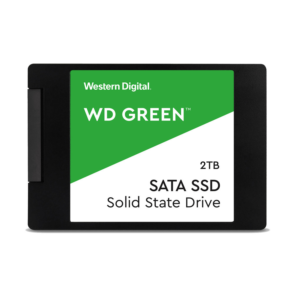 Western Digital WD Green, 2000 Go, 2.5', 545 Mo/s, 6 Gbit/s WDS200T2G0A