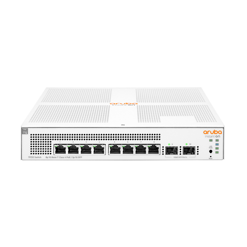 HPE Aruba Networking Aruba Instant On 1930, Géré, L2+, Gigabit Ethernet (10/100/1000), Connexion Ethernet, supportant l'alimentation via ce port (PoE)