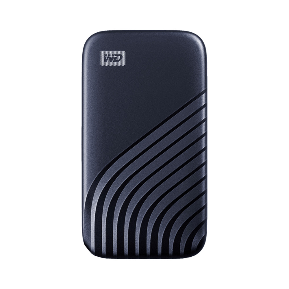 SANDISK Western Digital My Passport, 1000 Go, USB Type-C, 3.2 Gen 2 (3.1 Gen 2), 1050 Mo/s, Protection par mot de passe, Bleu WDBAGF0010BBL-WESN