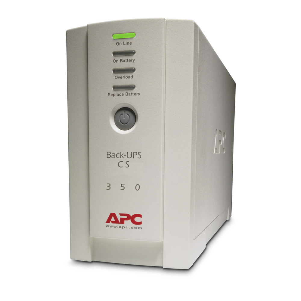APC Back-UPS, Veille, 350 VA, 210 W, 50/60 Hz, 47 - 63 Hz, 7 A BK350EI