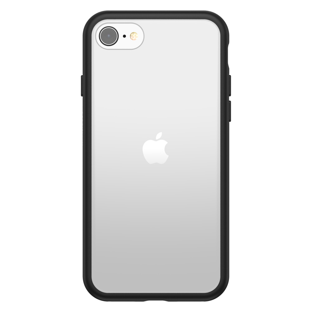 OtterBox React Series pour Apple iPhone SE (2nd gen)/8/7, transparente/noir - produits livrs sans emballage, Housse, Apple, iPhone SE 2020/7/8, 11,9