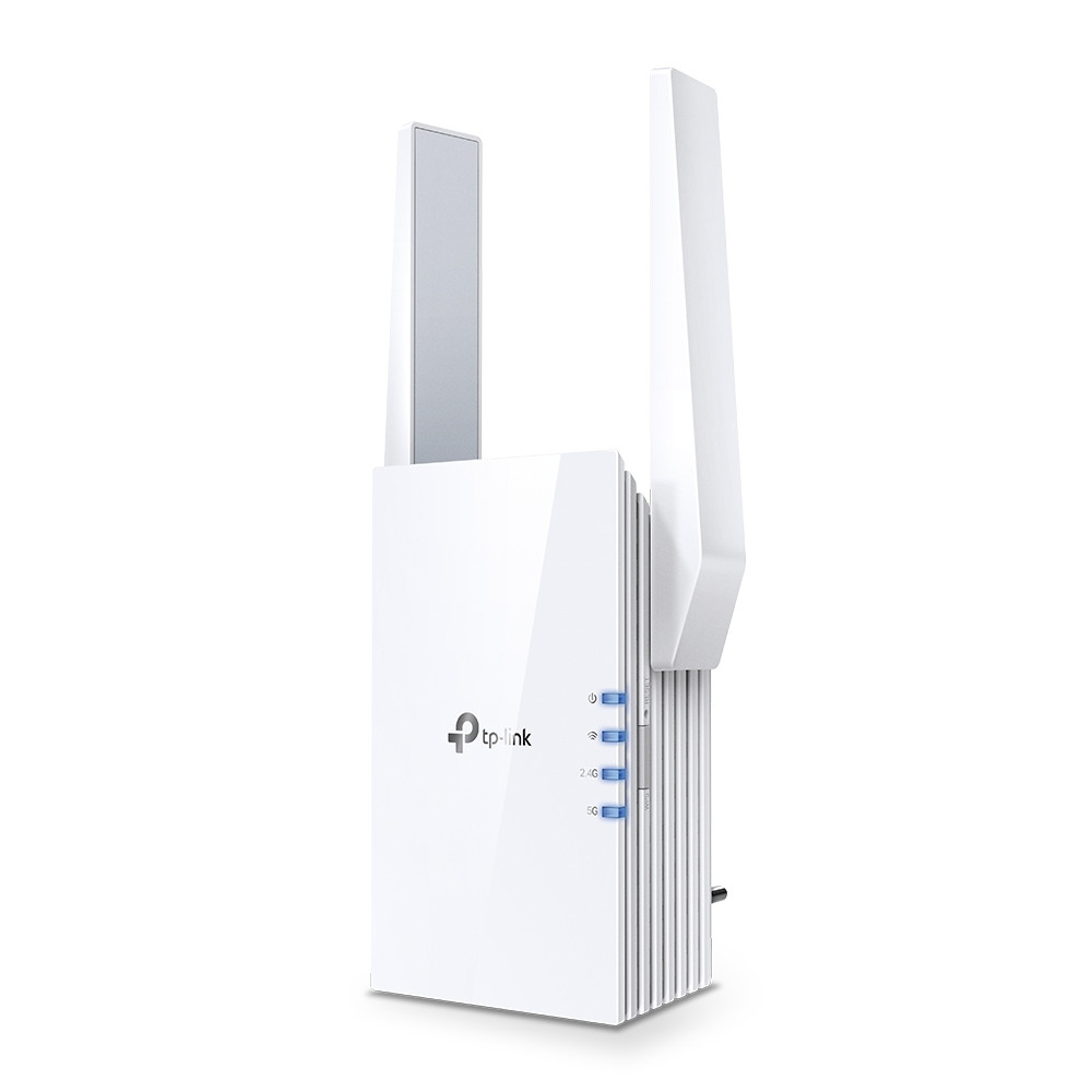 TP-Link RE605X, Répéteur réseau, 1201 Mbit/s, 10,100,1000 Mbit/s, Windows 10, Windows 2000, Windows 7, Windows 8, Windows 8.1, Windows 98SE, Windows N