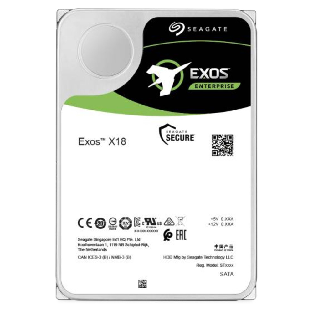 Seagate Enterprise ST18000NM000J, 18 To, 7200 tr/min, 256 Mo, 3.5', Srie ATA III