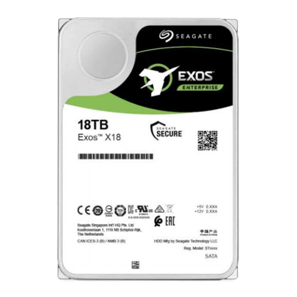 Seagate Enterprise ST18000NM004J, 3.5', 18000 Go, 7200 tr/min
