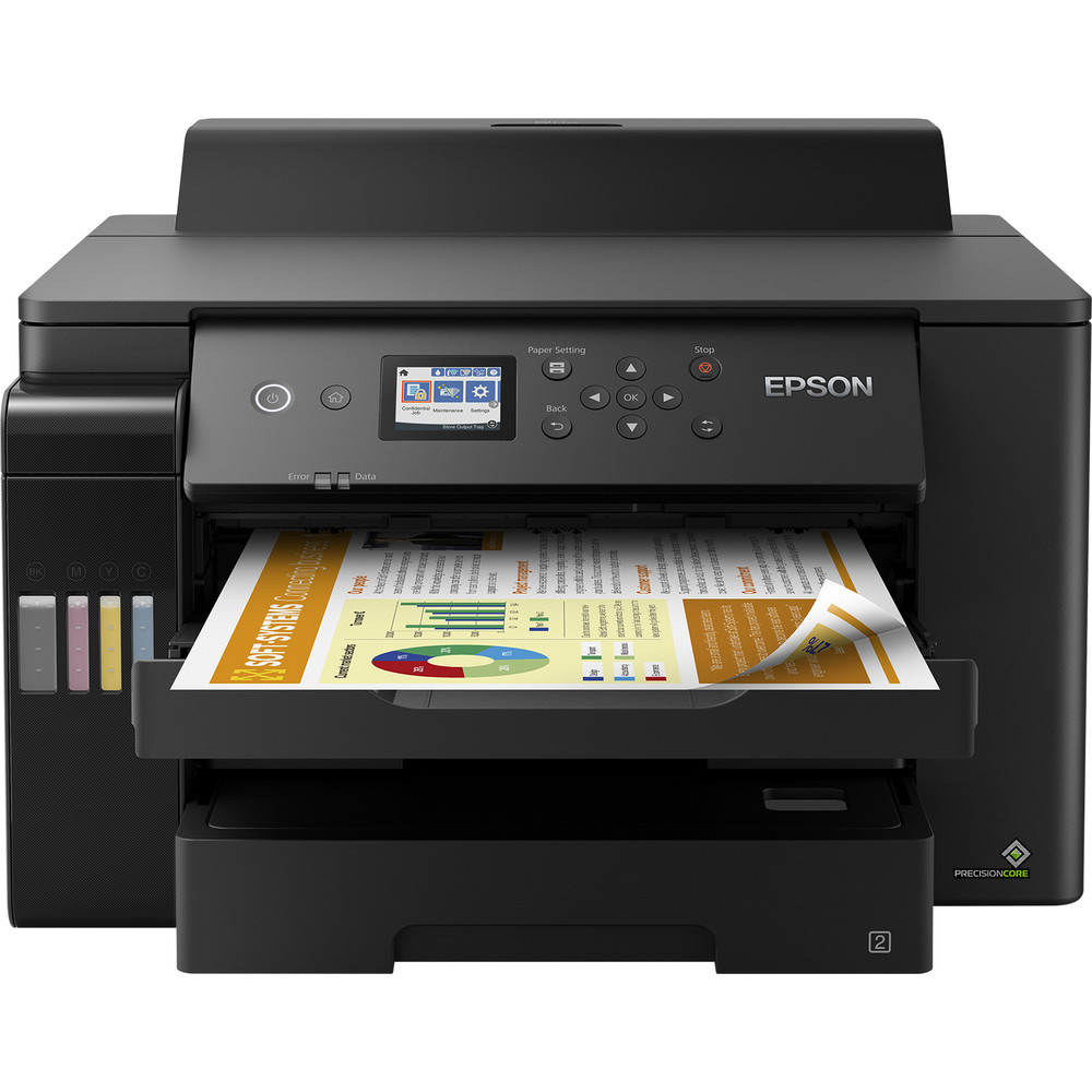 Epson EcoTank ET-16150, Couleur, 4, 4800 x 1200 DPI, A3, Impression recto-verso, Noir C11CJ04401