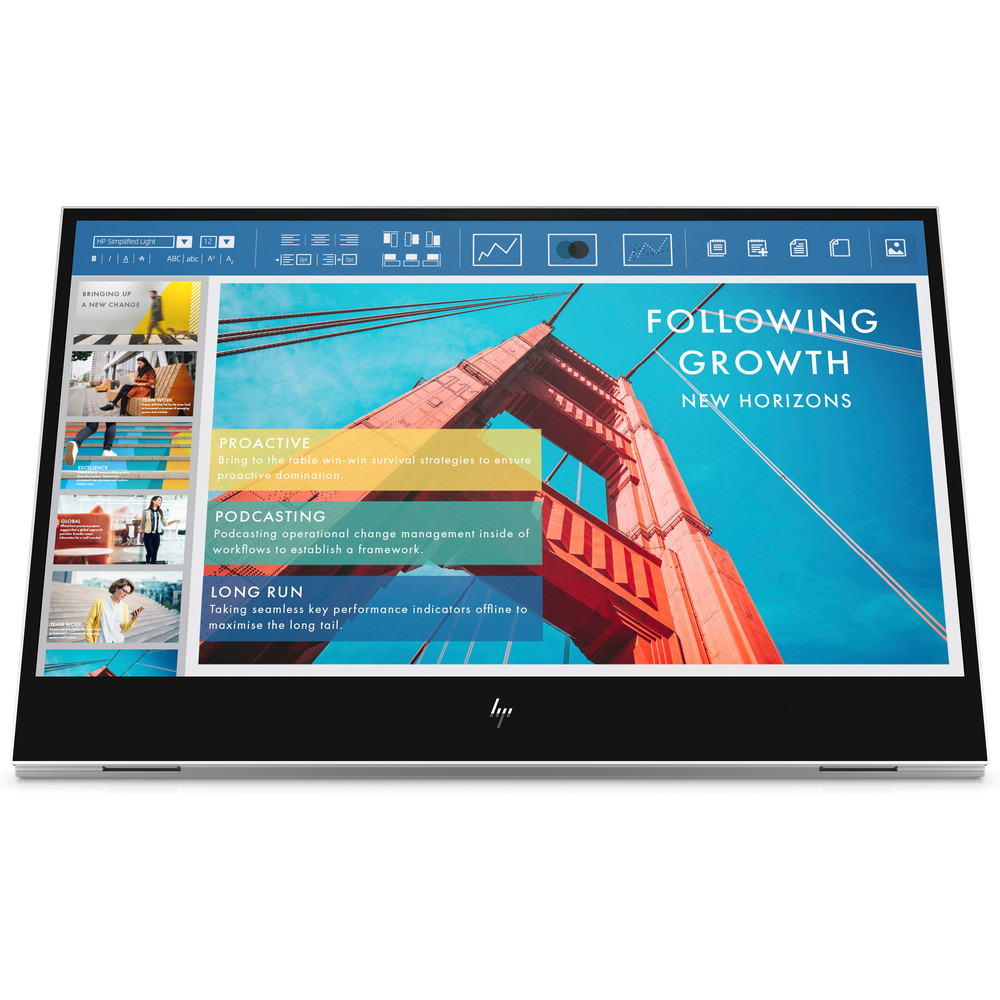 HP E-Series E14 G4, 35,6 cm (14'), 1920 x 1080 pixels, Full HD, LED, 5 ms, Blanc 1B065AA#ABB