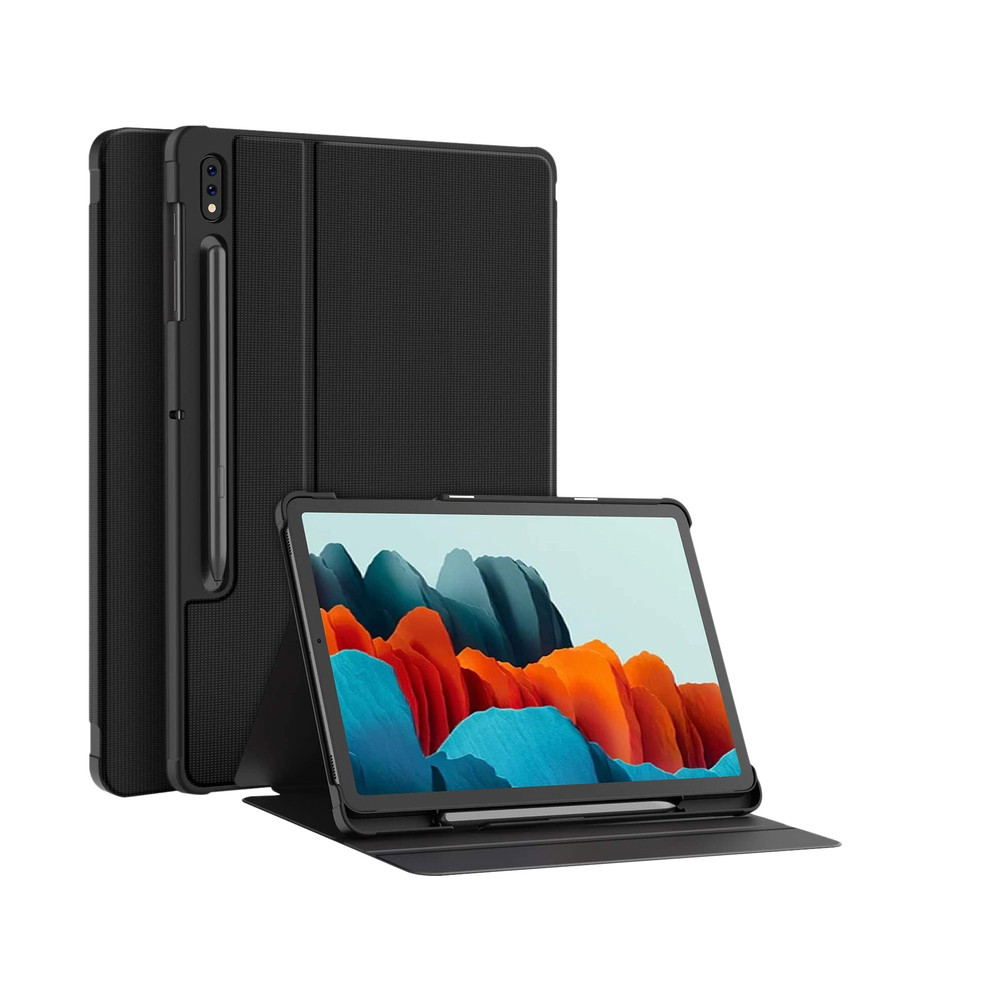 DLH COQUE ETUI FOLIO POUR SAMSUNG GALAXY TAB S7, Folio, Samsung, SAMSUNG Galaxy Tab S7 (SM-T870 / SM-T875 / SM-T876), 175 g DY-PS4450