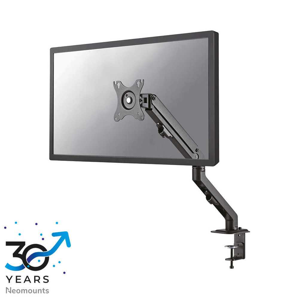 Neomounts FPMA-D650BLACK Support d'écran à fixer 17-27' - ressort hélicoïdal, Collier de serrage/ passe-fil, 7 kg, 43,2 cm (17'), 68,6 cm (27'), 100 x