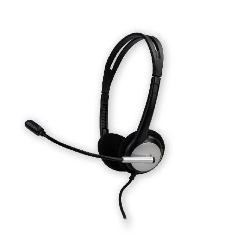 MCL SAMAR MCL CSQ-M/USB, Avec fil, Bureau/Centre d'appels, 20 - 20000 Hz, 90 g, Casque, Noir, Argent