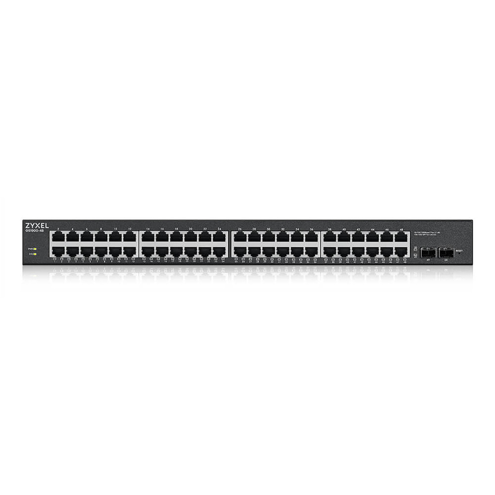 Zyxel GS1900 48HPv2 Géré L2 Gigabit Ethernet 101001000 Connexion Ethernet supportant 'alimentation via ce port PoE Neuf - vue 6