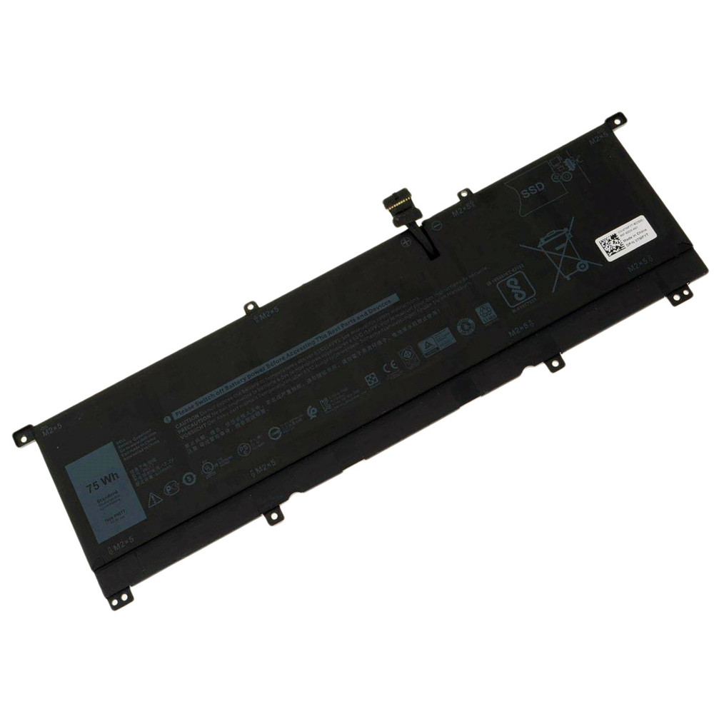 DLH Batterie Li ion 11.4V 6500mAh 74Wh 8N0T7 / 08N0T7 / TMFYT / 0TMFYT Neuf - vue 2