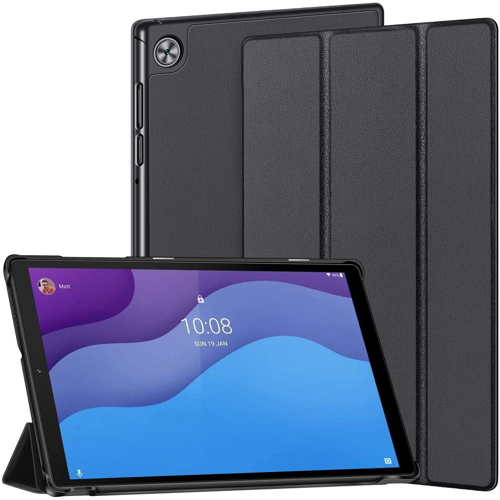 DLH COQUE ETUI FOLIO POUR LENOVO Tab M10 HD Gen2 10.1', Folio, Lenovo, LENOVO Tab M10 HD Gen2 10.1' (ZA6V, ZA6W, TB-X306, TB-X306F, TB-X306X..), 175 g