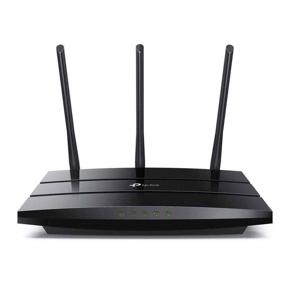 TP-Link Archer A8, Wi-Fi 5 (802.11ac), Bi-bande (2,4 GHz / 5 GHz), Ethernet/LAN, Noir, Routeur portable