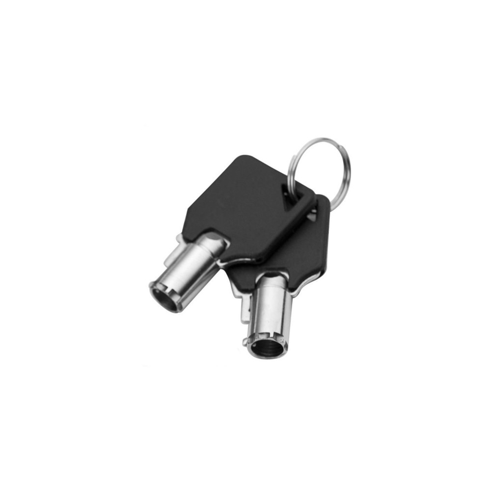 Urban Factory Passkey, Clé, Noir, 2 pièce(s), Tubular, Urban Factory CRS79UF, 60 mm CRS98UF