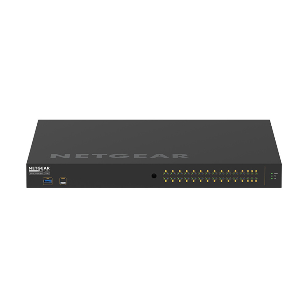 Netgear M4250-26G4XF-PoE+, Gr, Gigabit Ethernet (10/100/1000), Connexion Ethernet, supportant l'alimentation via ce port (PoE), Grille de montage, 1