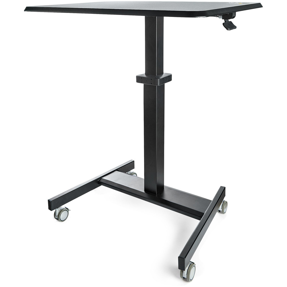 StarTech Mobile Standing Desk Sit Stand Cart - vue 10