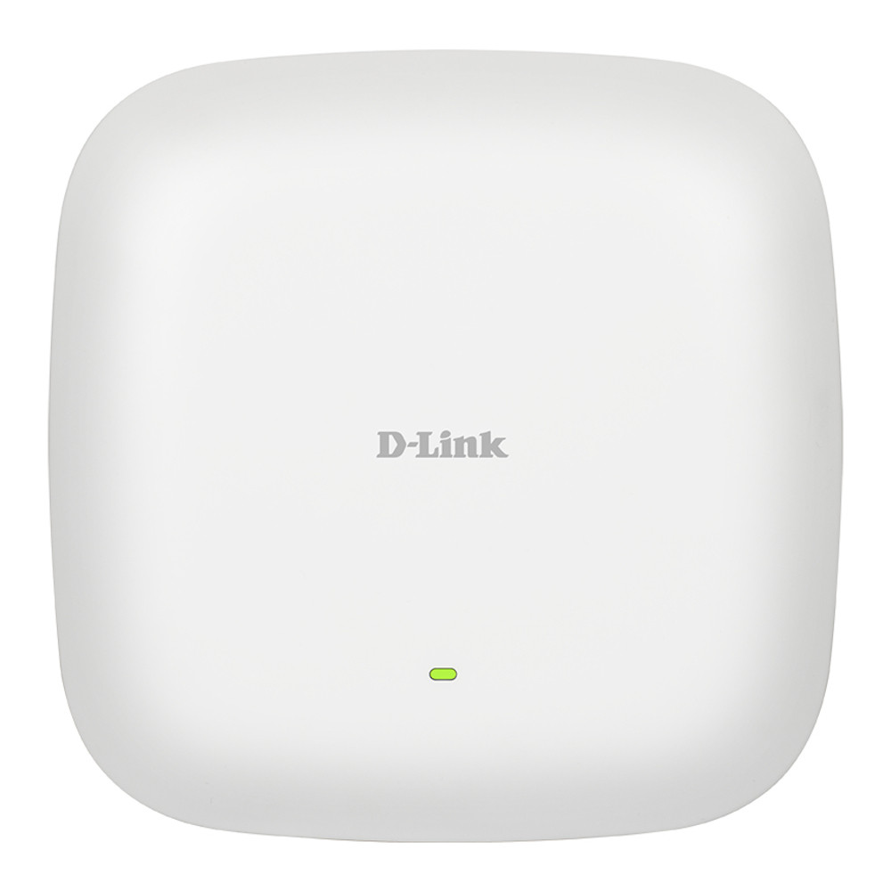 D-Link Nuclias Connect - Point daccs PoE bibande AX3600 Wi-Fi 6, 3600 Mbit/s, 1147 Mbit/s, 2402 Mbit/s, 10,100,1000,2500 Mbit/s, 2.4 - 2.483, 5.15 -