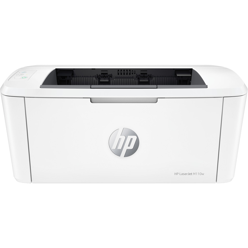 HP LaserJet Imprimante M110w, Noir et blanc, Imprimante pour Petit bureau, Imprimer, Format compact, Laser, 600 x 600 DPI, A4, 20 ppm, Réseau prêt à l