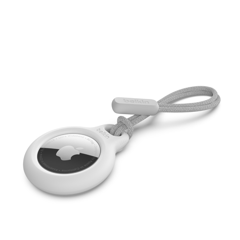 Belkin F8W974btWHT, Étui, Blanc, Résistant aux rayures, AirTag, 6,5 g, 1 pièce(s)