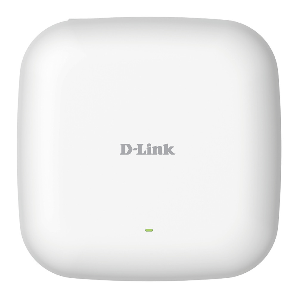D-Link DAP-X2810 Point d?accès PoE bibande AX1800 Wi-Fi 6, 2,4 GHz, 5 GHz, 1800 Mbit/s, 64-bit WEP, 128-bit WEP, SSID, SSL/TLS, WPA, WPA2, WPA3, 10,10