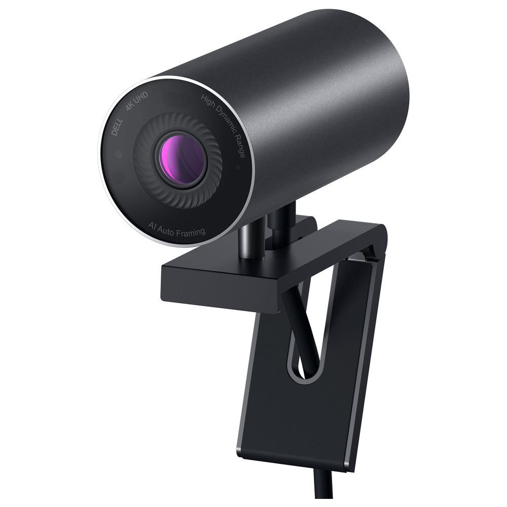 DELL UltraSharp Webcam, 8,3 MP, 3840 x 2160 pixels, Full HD, 60 ips, 5x, USB WB7022-DEMEA