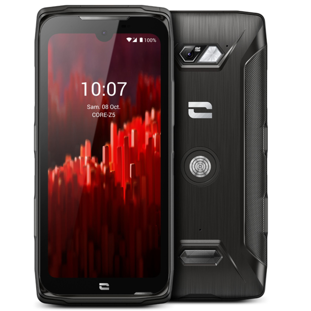 Crosscall CORE-Z5, 15,4 cm (6.08'), 1520 x 720 pixels, 4 Go, 64 Go, 48 MP, Noir 1001011601265