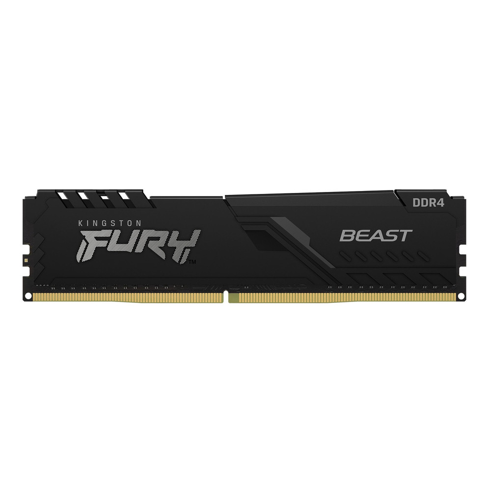 Kingston Technology FURY Beast 16Go 3200MT/s DDR4 CL16 DIMM 1Gx8 Black, 16 Go, 1 x 16 Go, DDR4, 288-pin DIMM KF432C16BB1/16