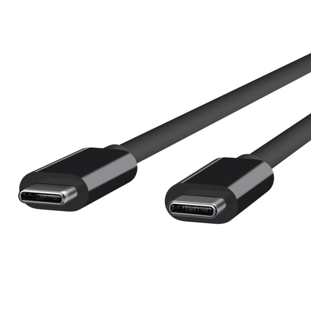 DLH CABLE USB-C (M) VERS USB-C (M) 1M NOIR 5A/100W MAX 10 GBIT/S, 1 m, USB C, USB C, USB 3.2 Gen 2 (3.1 Gen 2), 10 Gbit/s, Noir DY-TU4685B