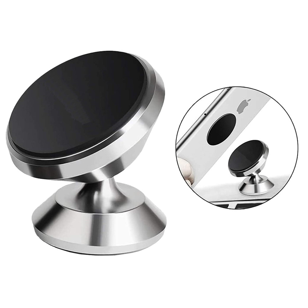 Support mobile magnétique DLH DY DU4615 aluminium pour voiture - vue 2
