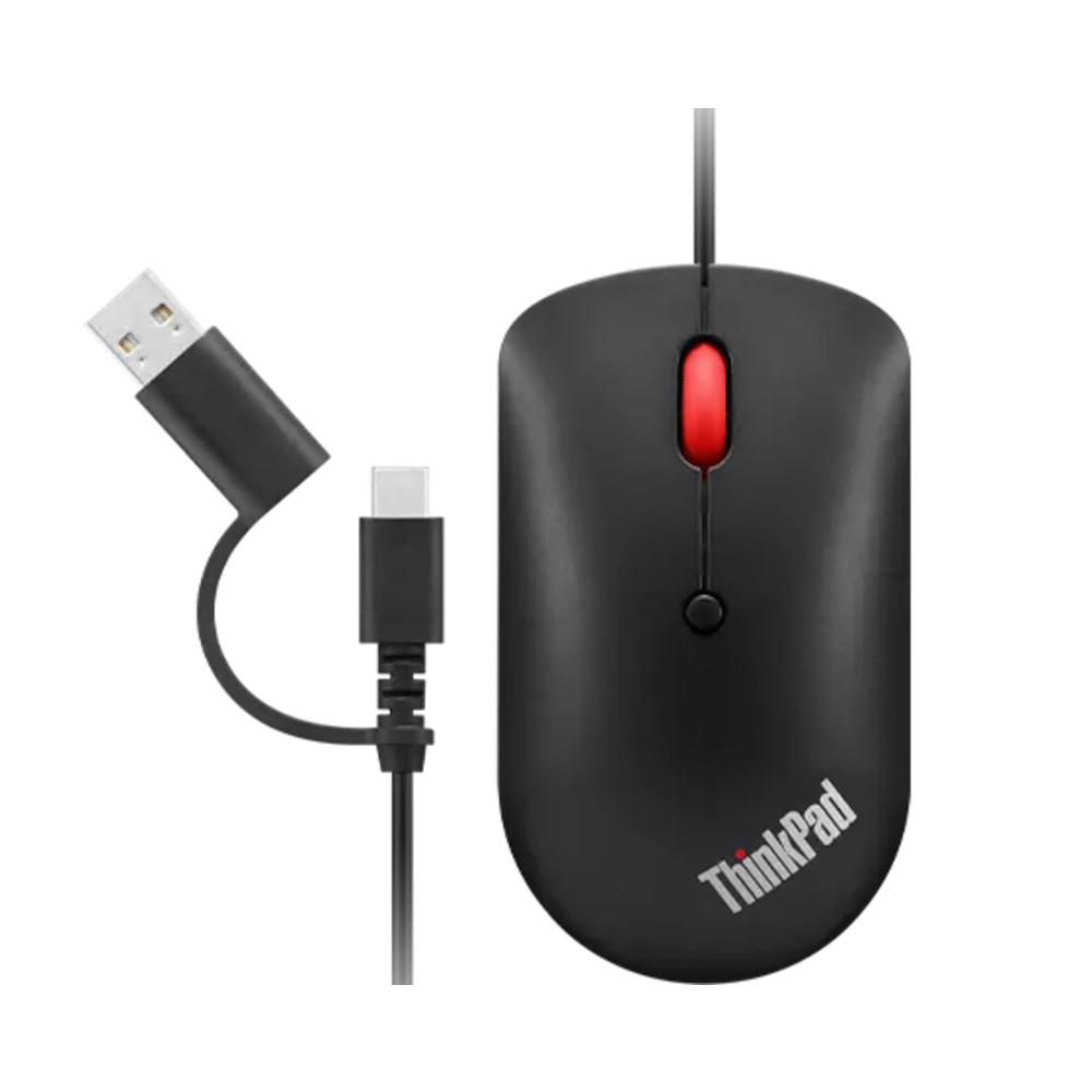 Souris Lenovo 4Y51D20850 – Ambidextre, USB Type-C, Optique 2400 DPI - vue 7
