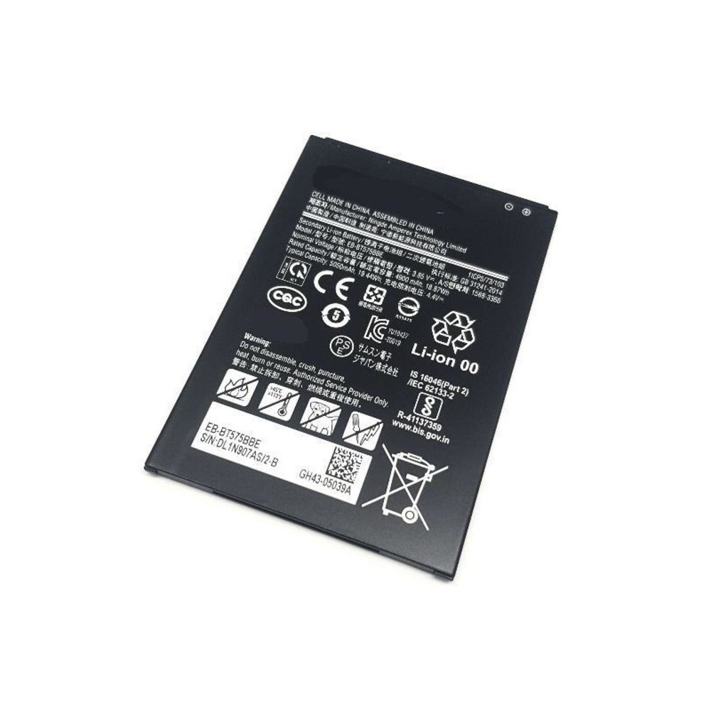 DLH Batterie Li-Pol 3.85V 4900mAh 19Wh - EB-BT575BBE / GH43-05039A, Batterie, Samsung, SAMSUNG Galaxy Tab Active 3 (SM-T570 / SM-T575 / SM-T577), Noir