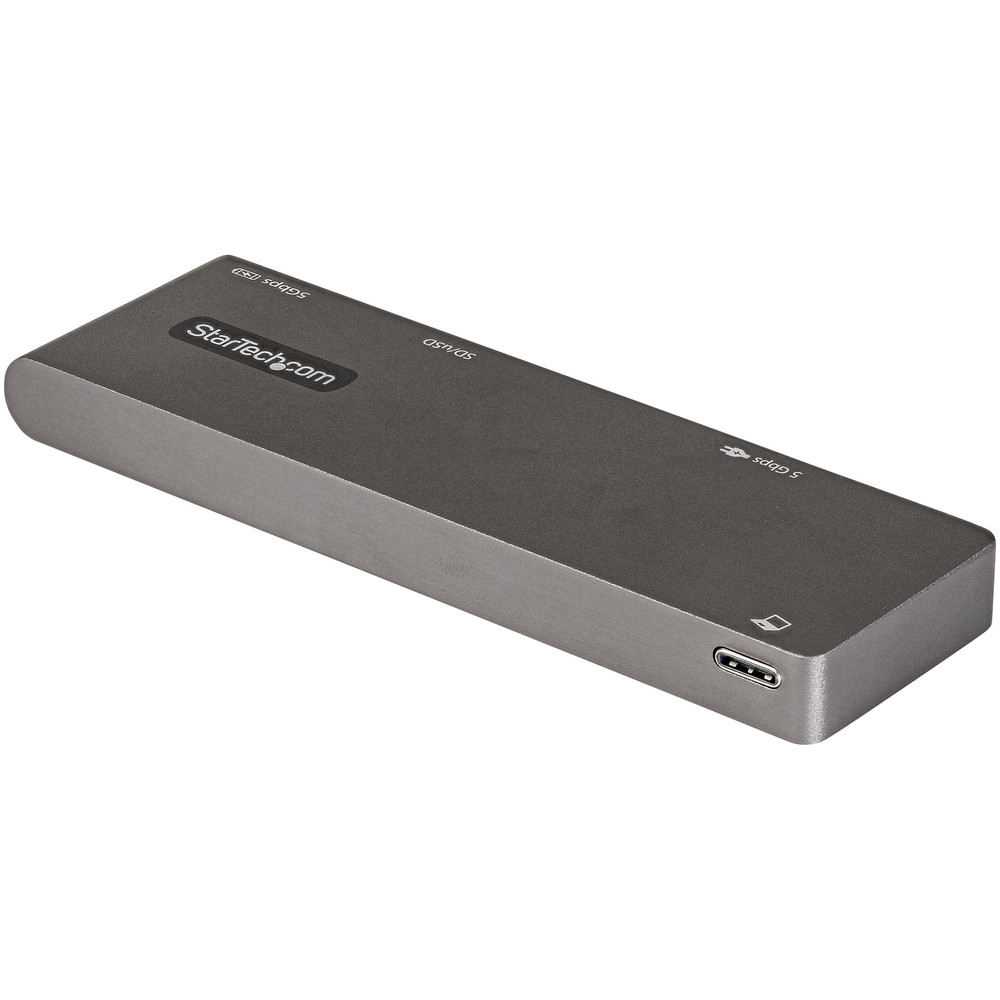 StarTech.com Adaptateur Multiport USB C pour MacBook ProAir USB Type C vers HDMI 4K Alimentation Slot SDMicroSD Hub 2 Ports USB 3.0 Mini