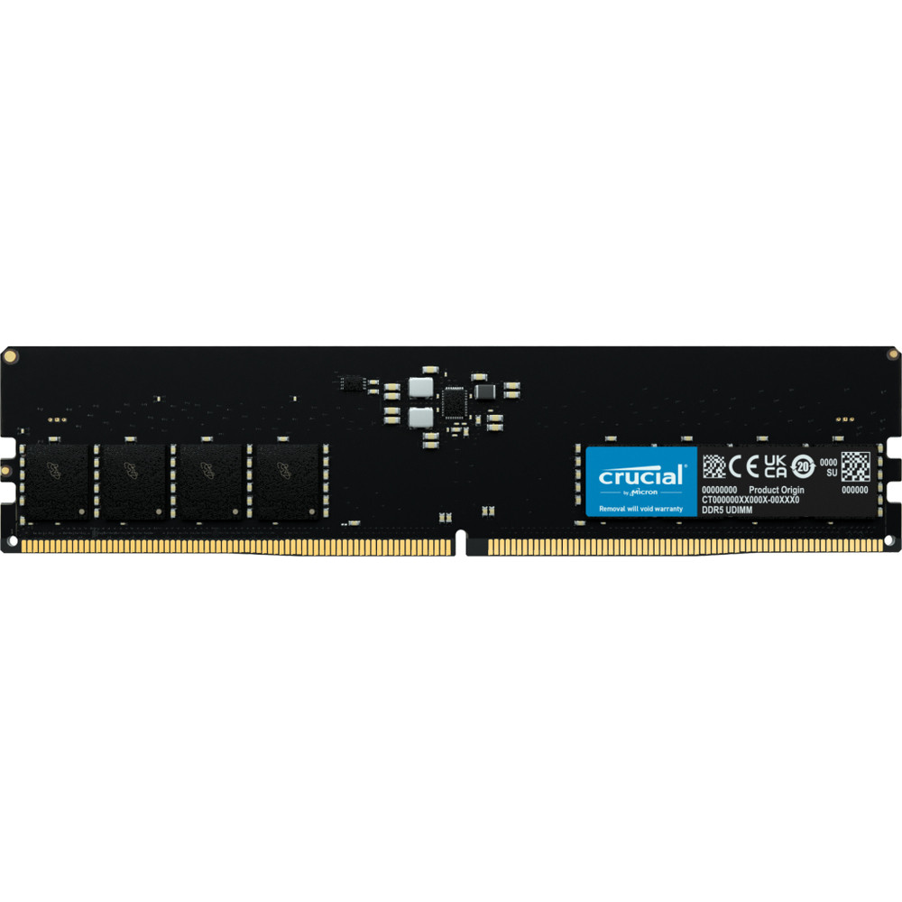 Crucial CT16G48C40U5, 16 Go, 1 x 16 Go, DDR5, 4800 MHz