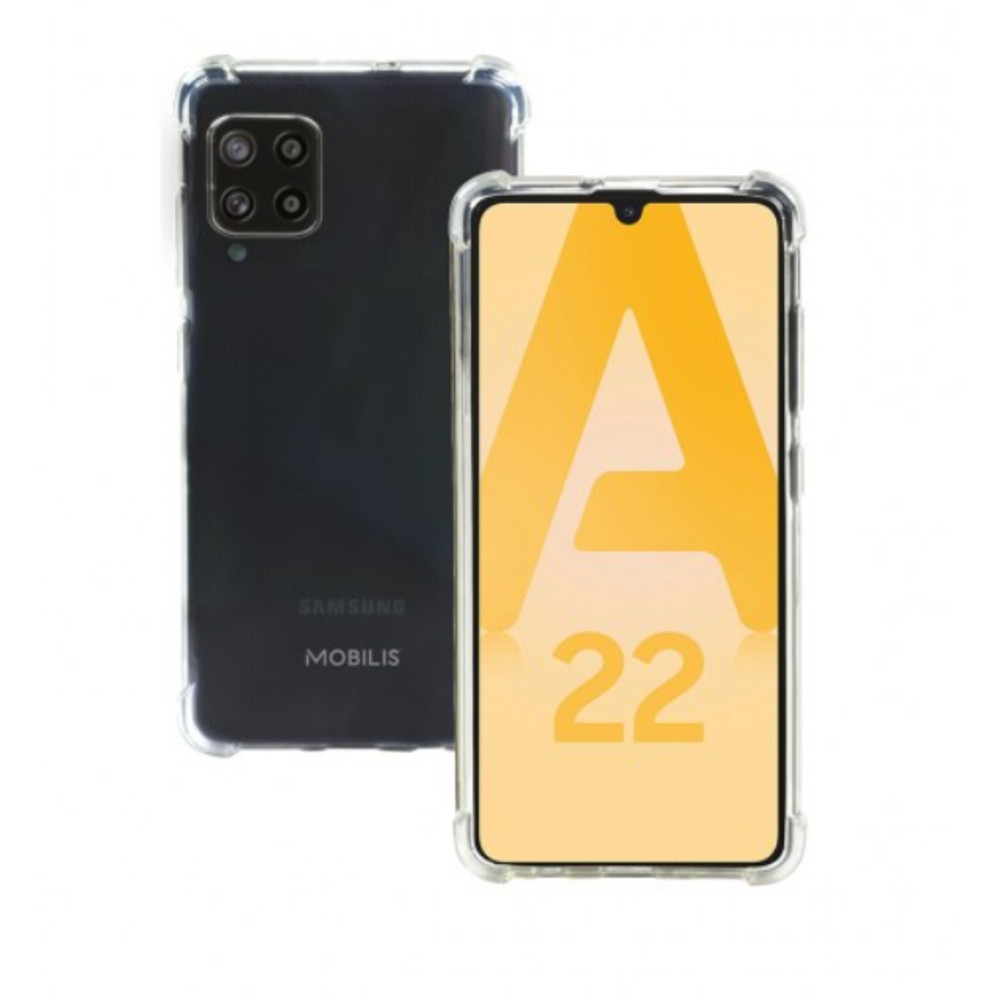 Mobilis 057017, Housse, Samsung, Galaxy A22 4G, 16,3 cm (6.4'), Transparent