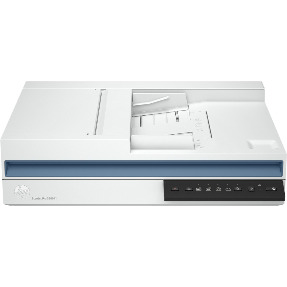 HP Scanjet Pro 3600 f1, 216 x 297 mm, 1200 x 1200 DPI, 30 ppm, 30 ppm, 30 ppm, Numriseur  plat et adf 20G06A#B19